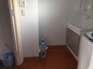 脱衣所着工前②