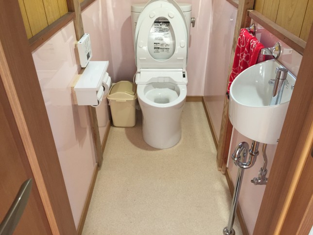トイレ場着工後②