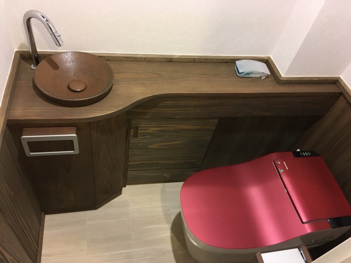 宮崎市 施工後 トイレ パナソニック新型アラウーノ