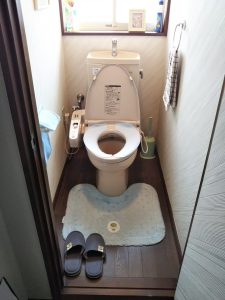 都城市 施工前 トイレ