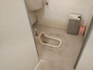 施工前 和式トイレ