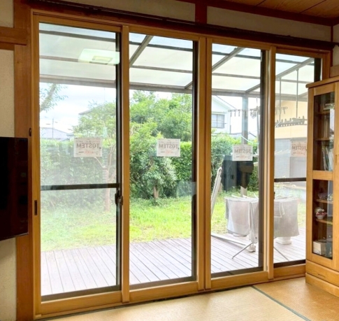 4枚掃き出し窓