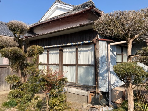 リビング掃き出し内窓設置前/都城市