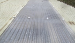 台風波板処置／都城市