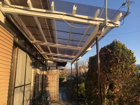 テラス取り付け／宮崎市