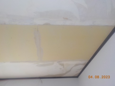 天井の雨漏り工事／宮崎市