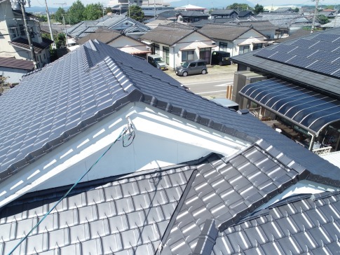 雨漏り屋根工事