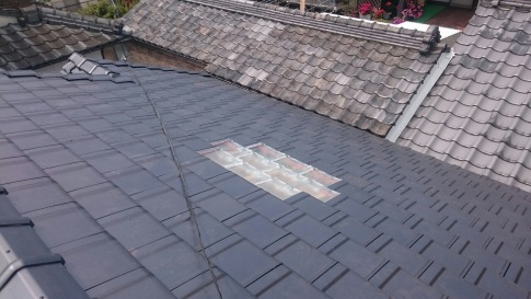 天窓の設置／宮崎市