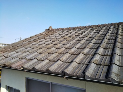 屋根工事前／宮崎