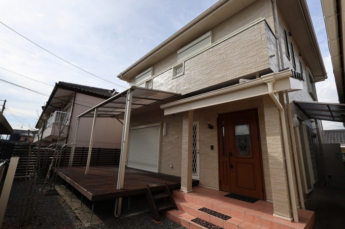 ウッドデッキ／都城市上川東１丁目 中古戸建4LDK