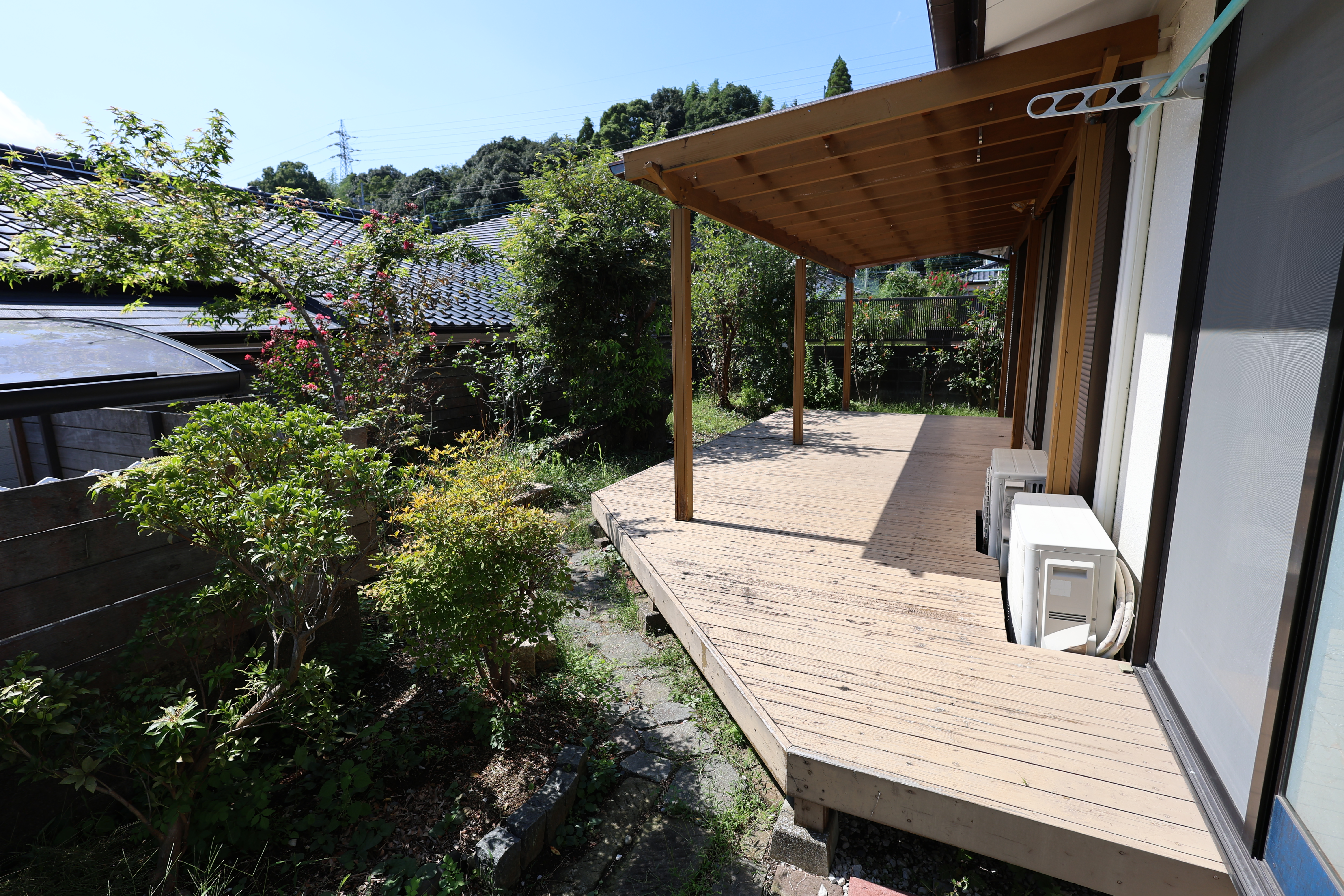 大塚台中古戸建てウッドデッキ／宮崎市