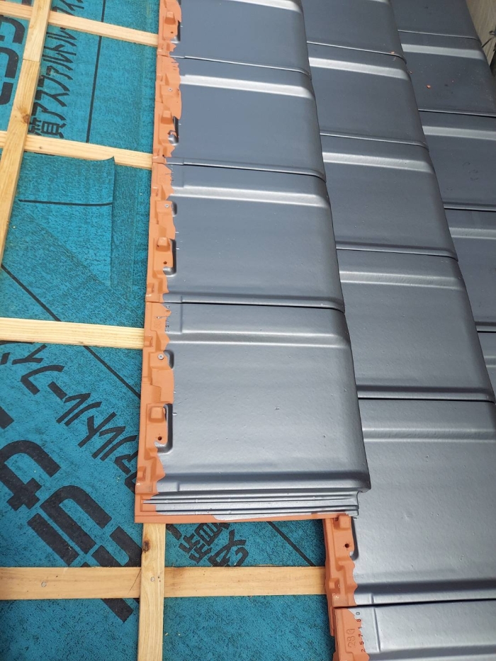 瓦の敷き詰め/都城市