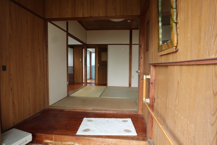 リノベーションbefore:玄関/都城市